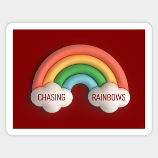 Chasing Rainbows Sticker